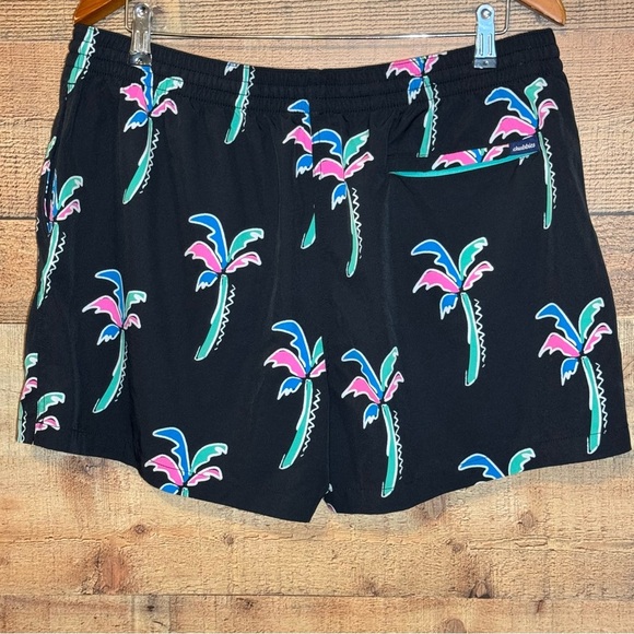 Chubbies Mens The Havana Nights Black Swim Trunk Beach Shorts Sz XXL - Picture 4 of 10